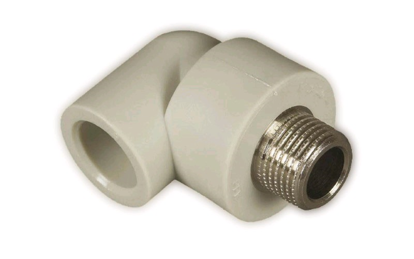 Pilsa Коліно з зовнішньою різьбою PPR 25х1/2" 